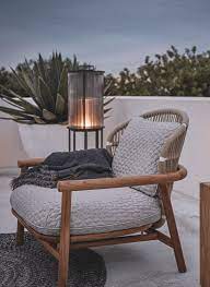Gloster Fern Low Back Lounge Chair Modern Outdoor Lounge Furniture Modern Outdoor Lounge Luxury Outdoor Furniture
