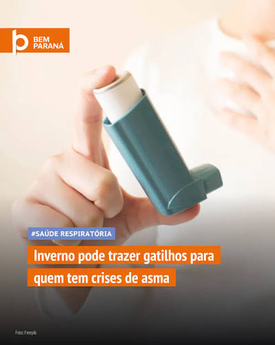 🩺 Janelas fechadas para se proteger do frio, viroses em alta e o contato com cobertores e casacos guardados s&atilde;o alguns dos gatilhos que podem complicar a vida das pessoas com asma