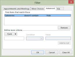 Tip 1096 Hide Events On Your Outlook Calendar Outlook Tips