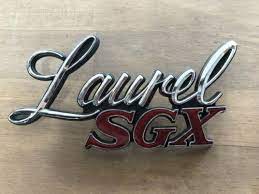 c130 laurel trunk emblem 1 piece laurel sgx l new parts assist 47008 ebay