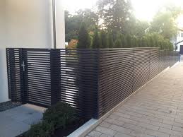 Unbekannt lamellenzaun london b90 x h160/120 cm. Designzaun Magnus Super Zaun De Zaun Garten Garten Zaun Ideen Gartengestaltung