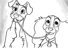 Lady and the tramp spaghetti coloring pages free 18 page clip art disney galore 2 4. Lady And The Tramp Wip By Theplatypuszx On Deviantart