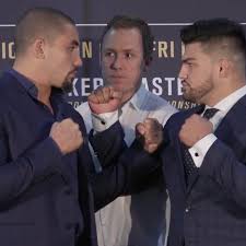 Whittaker vs gastelum vs ufc on espn 22 april, 17, 2021. Robert Whittaker Vs Kelvin Gastelum Staredown Video From Ufc 234 Press Conference Mmamania Com