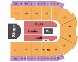 Grossinger Motors Arena Seating Chart Bloomington