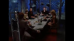 Beetlejuice is a 1988 american fantasy comedy film directed by tim burton, produced by the geffen company, and distributed by warner bros. Dinner Party Scene Beetlejuice West End Her Hair Party Scene