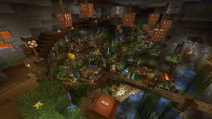 In the bottom right corner of. Made A Little Underground World Hope You Like It Minecraft