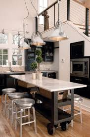 Rolling Kitchen Island Table Dapur Cantik Rumah Dapur