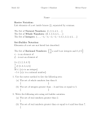 Http Www Cabrillo Edu Hpayne Math 20152 Handouts Firstweek Pdf
