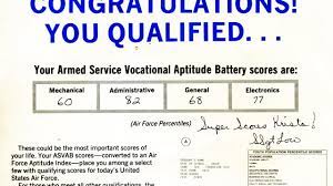Basically, a good asvab score for you will be equal to or higher than the minimum score required for your desired military branch. Air Force Asvab Composite Scores