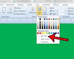 Check spelling or type a new query. How To Change Background Color In Word 2010 Solve Your Tech