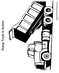 Here is a collection of 25 coloring pages of trucks for kids who love watching all kinds of trucks. Printable Truck Coloring Pages Coloring Home