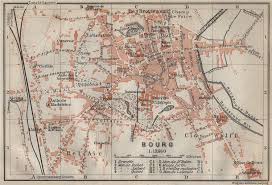 Check spelling or type a new query. Bourg En Bresse Antique Town City Plan De La Ville Ain Carte 1914 Old Map