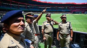 CCTV surveillance system, involving 240 cameras, destroyed at Chinnaswamy Stadium on April 24 match day; two booked