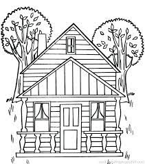 I made this series of halloween coloring pages for you and i hope you like them as much as i do. Home Sweet Home Coloring Page Free Printable Coloring Pages For Kids