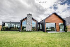 Contemporary Nz Classic From Design Builders Modern Barn House Facade House House Exterior