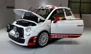 Besides good quality brands, you'll also find plenty of discounts when you shop for fiat diecast models during big sales. Lgb G Scale 1 24 Fiat 500 Abarth White Rally R3t 2009 Motormax Diecast Model Car 661732733798 Ebay