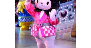 クロミちゃん はっぴ姿のクロミちゃん おてんばで最近は相手してくれないんですが何故か追ってしまいます クロミ ちゃん kuromi ピューロイースター イースターセレブレーションパレード puroland ピューロランド kawaii sanrio サンリオ ピューロアンバサダー