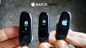 Apple Theme For Mi Band 3 1 Theme Update Custom Resource Youtube