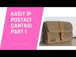 Kagit Ip Postaci Cantasi Youtube 2020 Canta Canta Modelleri Tig Isi Canta