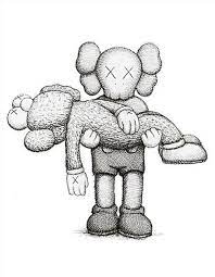 Showing 12 coloring pages related to chin kaw. Gone Kaws Limited Edition Art Book With Print By Kaws Buy Art Online Rise Art