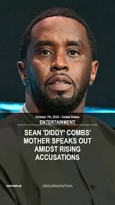 Sean 'Diddy' Combs faces serious allegations, but his mother calls it a  'public lynching.' 🔥 The controversy sparks a deeper debate