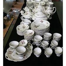 Floral bouquets, gold filigree band. Rosenthal Germany Plates And Dishes Price Guide And Values