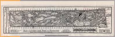 Located in the san francisco bay, golden gate fields provides live horse racing, music and entertainment since 1941. Map Of Golden Gate Park And Panhandle San Francisco California David Rumsey Historical Map Collection