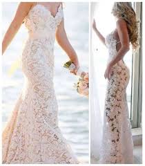 Spaghetti Straps Backless See Throu Lace Beach Wedding Dress Boho Wedding Dress Lace Chiffon Wedding Dress Beach