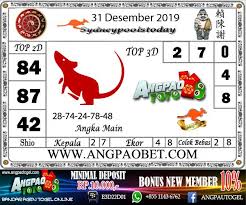 Prediksi Sydney 31 Desember 2019 Sydney Februari Desember