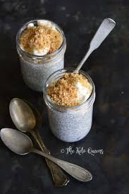 15 Low Carb Breakfast Ideas You Need To Try This Year Including Coffee Savory Sweet And More Lo Coconut Chia Pudding Keto Chia Pudding Keto Dessert Recipes