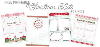Maybe you would like to learn more about one of these? Printable Christmas List Templates Live Craft Eat