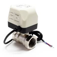 vanne 2 voies motorisee motovanne electrovanne de zone deux a bille chauffage 25mm 1 quot dn25 220vac amazon fr pompe pour bassin chauffage chauffage central