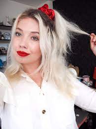 #bleach blonde #platinum blonde #red lipstick. Rich Red Lipstick For Blonde Hair My Top 5 Black Tulip Beauty