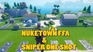 Looking for the best fortnite creative codes, maps, and games to play alone or with your friends? Fortnite Creative Sniper Map Code Nuketown Code 7 Youtube