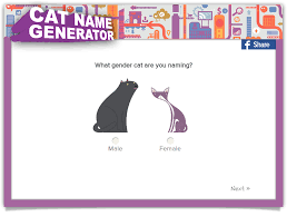 Don't try to think of a masculine name yourself. Scientific Cat Name Generation Leon Atkinson