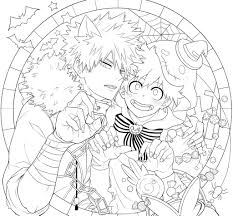 Bakugou Katsuki Midoriya Izuku My Hero Academia Hero Villain Deku