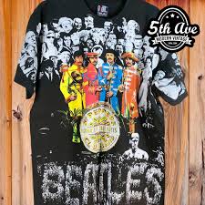 The Beatles Sgt. Pepper's Lonely Hearts Club Band - AOP all over print -  Vintage Band Shirts