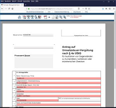 Einem muster zum download finden sie hier! Antrag Auf Umsatzsteuer Vergutung Pdf Vorlage Download Computer Bild