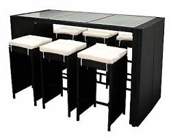 Herzlich willkommen auf der produktseite zum woltu stehtisch von topratgeber24.de. Mobel Barset Bartisch Stehtisch Barhocker Bar Stuhl Set Rattan Polyrattan Sitzgruppe Edumedicus De