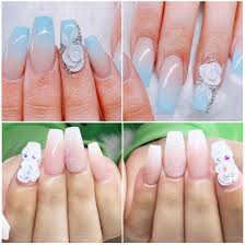 To add up the beauty, make use of the pink colored rhinestones on your accent finger. 75g Acrylic Powder Clear Pink White Nail Crystal Powder 3d Acrylic Nails Tips Extension Builder Polymer For Nail System Ch789 Buy Inexpensively In The Online Store With Delivery Price Comparison Specifications