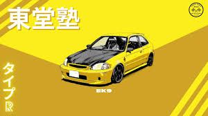*please read video description* replay of me driving the ek9 from initial d, drifting downhill on the fujimi kaido. A Wallpaper I Made From Initial D Civic