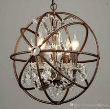 As we are recognised restorers, we regularly work on large restoration projects. Rh Industrial Lighting Restoration Hardware Vintage Crystal Chandelier Pendant Lamp Foucault Iron Orb Chandelier Rustic Iron Gyro Loft Light From Selectedlighting 257 08 Dhgate Com