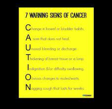 Cervical cancer is one of the few cancers that can be prevented. Warning Signs Of Cancer Exams About Nursing Facebook