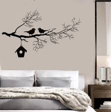 Vinyl Wall Decal Branch Tree Birds Room Decoration Art Stickers Mural Unique Gift Ig3545 Wall Paint Designs Wall Decal Branches Wall Murals