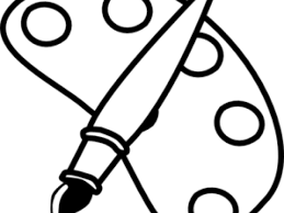 You can use our amazing online tool to color and edit the following brush coloring pages. Paint Brush Clipart Arts And Crafts Coloring Page Png Download Full Size Clipart 883227 Pinclipart