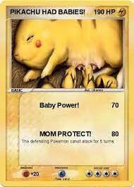 Pokemon Pikachu Had Babies