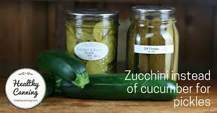 Zucchini, also known as courgette, is a summer squash in the cucurbitaceae plant family, alongside melons, spaghetti squash, and cucumbers. Using Zucchini Instead Of Cucumbers For Pickling Healthy Canning