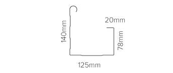 A good box gutter design will have falls along its length, together with sumps to collect water before it is fed into large downpipes. Box Gutter 125 Guttering By Metalcraft Nz