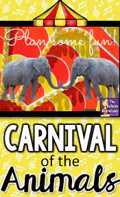 Resources For Teaching Saint Saens Carnival Of The Animals Print And Go Activi Carnival Of The Animals Elementary Music Classroom Elementary Music Education