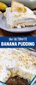 Easy Banana Pudding Recipe Crazy For Crust Recipe Easy Banana Pudding Banana Pudding Banana Pudding Recipes